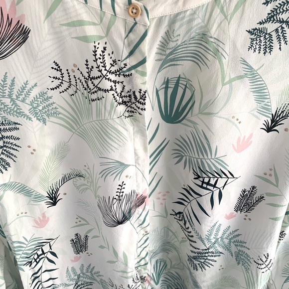 Beautiful Des Petits Hauts silk blouse size 1 - Picture 11 of 11